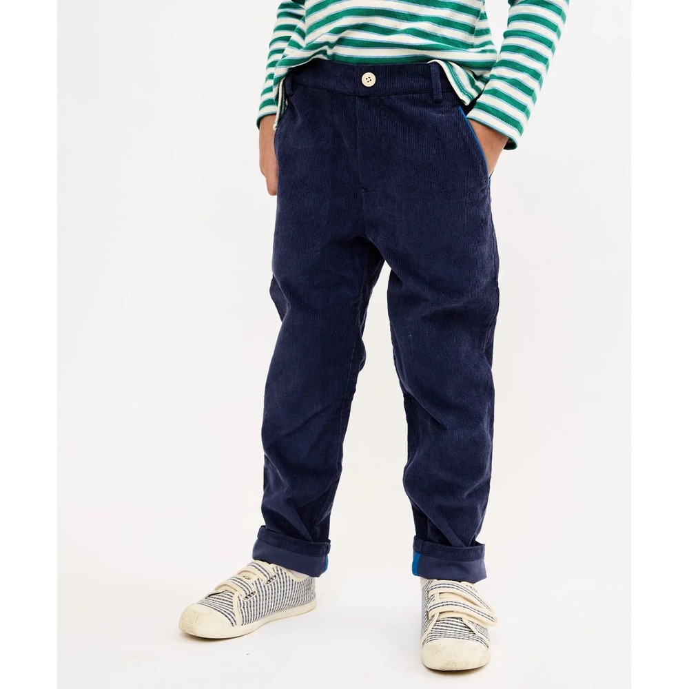 Oso & Me NWT Walken Slim Pant in Navy Corduroy Size 3
